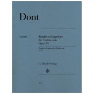 Dont, J.: Études et Caprices Op. 35 