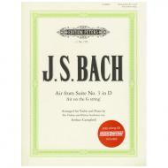 Bach, J. S.: Air on the G-String (+CD) 