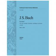 Bach, J. S.: Cembalokonzert a-Moll BWV 1065 