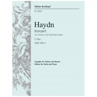 Haydn, J.: Violinkonzert Nr. 1 Hob. VIIa C-Dur 