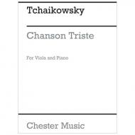 Tschaikowski, P.I.: Chanson triste / Chanson Italienne 