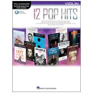 12 Pop Hits for Violin (+Online Audio) 
