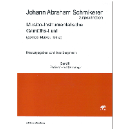 Schmikerer, J. A.: Musico-Instrumentalische Gemüths-Lust - Band II (Partita 5-7 Anhang) 