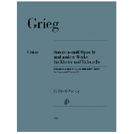 Grieg, E.: Violoncellosonate a-moll op. 36 und andere Werke 