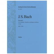 Bach, J. S.: Cembalokonzert A-Dur BWV 1055 