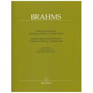 Brown, C./da Costa, N. P./Wadsworth, K. B.: Aufführungspraktische Hinweise zu Johannes Brahms' Kammermusik 