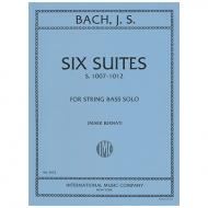 Bach, J. S.: 6 Solosuiten (Bass) BWV1007-1012 