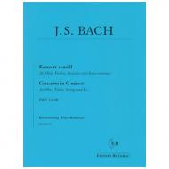 Bach, J. S.: Konzert c-Moll BWV 1060R 