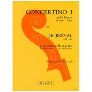 Bréval, J. B.: Concertino Nr. 1 F-Dur 