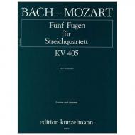 Bach, J. S./Mozart, W.A.: 5 Fugen KV 405 