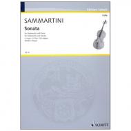 Sammartini, G. B.: Violoncellosonate G-Dur 