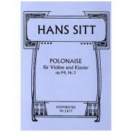 Sitt, H.: Polonaise Op. 94/3 