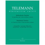 Telemann, G. Ph.: Methodische Sonaten – Band 5 