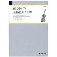 Hindemith, P.: Spielbuch für Violinen 