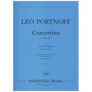 Portnoff, L.: Concertino Op. 9 d-Moll 