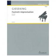 Gieseking, W.: Foxtrott-Improvisation F-Dur 