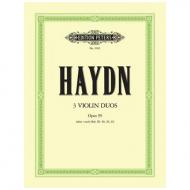 Haydn, J.: 3 Duos Op. 99 