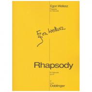 Wellesz, E.: Rhapsody Op. 87 