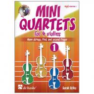 Stiles, S.: Mini Quartets Band 1 (+CD) 