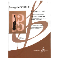 Corelli, A.: Sonates no.10 à 12 op.5 pour violon et basse continue 
