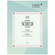 Schelb, J.: Sonate für Viola und Klavier Nr. 2 