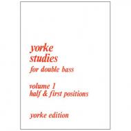 Yorke Studies for double bass Vol.1 