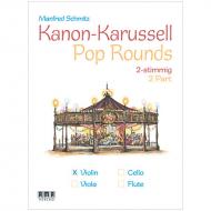Schmitz, M.: Kanon-Karussell – Pop Rounds 2-stimmig (Violine) 