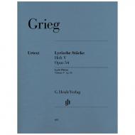 Grieg, E.: Lyrische Stücke Heft V Op. 54 
