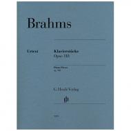 Brahms, J.: Klavierstücke Op. 118/1-6 