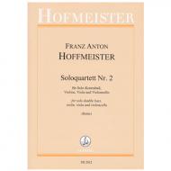 Hoffmeister, F. A.: Solo-Quartette Nr. 2 