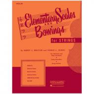 Whistler, H. S.: Elementary scales and Bowings – Violin 