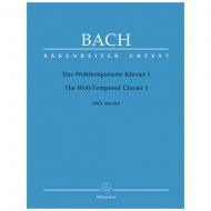 Bach, J. S.: Das Wohltemperierte Klavier I BWV 846-869 