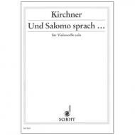 Kirchner, V. D.: Und Salomo sprach... 