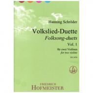 Schröder, H.: Volkslied-Duette Band 1 