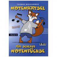 Notenrätsel für schlaue Notenfüchse Band 2 