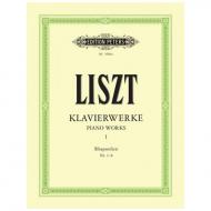 Liszt, F.: Rhapsodien 1-8 