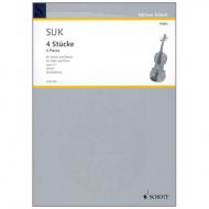 Suk, J.: 4 Stücke Op. 17 