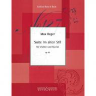 Reger, M.: Suite im alten Stil Op. 93 