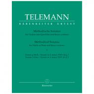 Telemann, G. Ph.: Methodische Sonaten – Band 1 