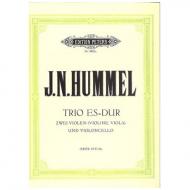 Hummel, J. N.: Streichtrio Nr. 1 Es-Dur 