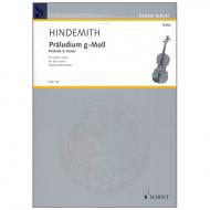 Hindemith, P.: Präludium g-Moll 