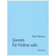 Benary, P.: Solo-Sonate für Violine 
