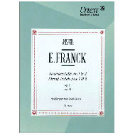 Franck, E.: Streichsextette Nr. 1 Es-dur Op. 41 & Nr. 2 D-Dur Op. 50 Urtext 