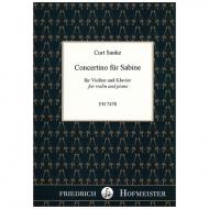 Sanke, K.: Concertino für Sabine 