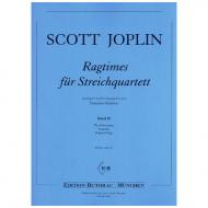 Joplin, S.: Ragtimes für Streichquartett Band 2 