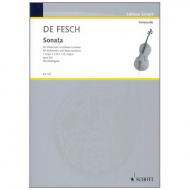Fesch, W. d.: Sonata Op. 8/4 C-Dur 