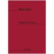 Zafred, M.: Sonata per Viola Sola (1970) 