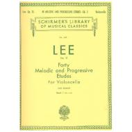 Lee, S.: Melodische und Progressive Etüden Op. 31 Band 1 (Nr. 1-22) 