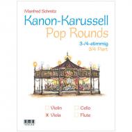 Schmitz, M.: Kanon-Karussell – Pop Rounds 3-4-stimmig (Viola) 