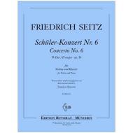 Seitz, F.: Schülerkonzert Nr. 6 Op. 50 D-Dur 